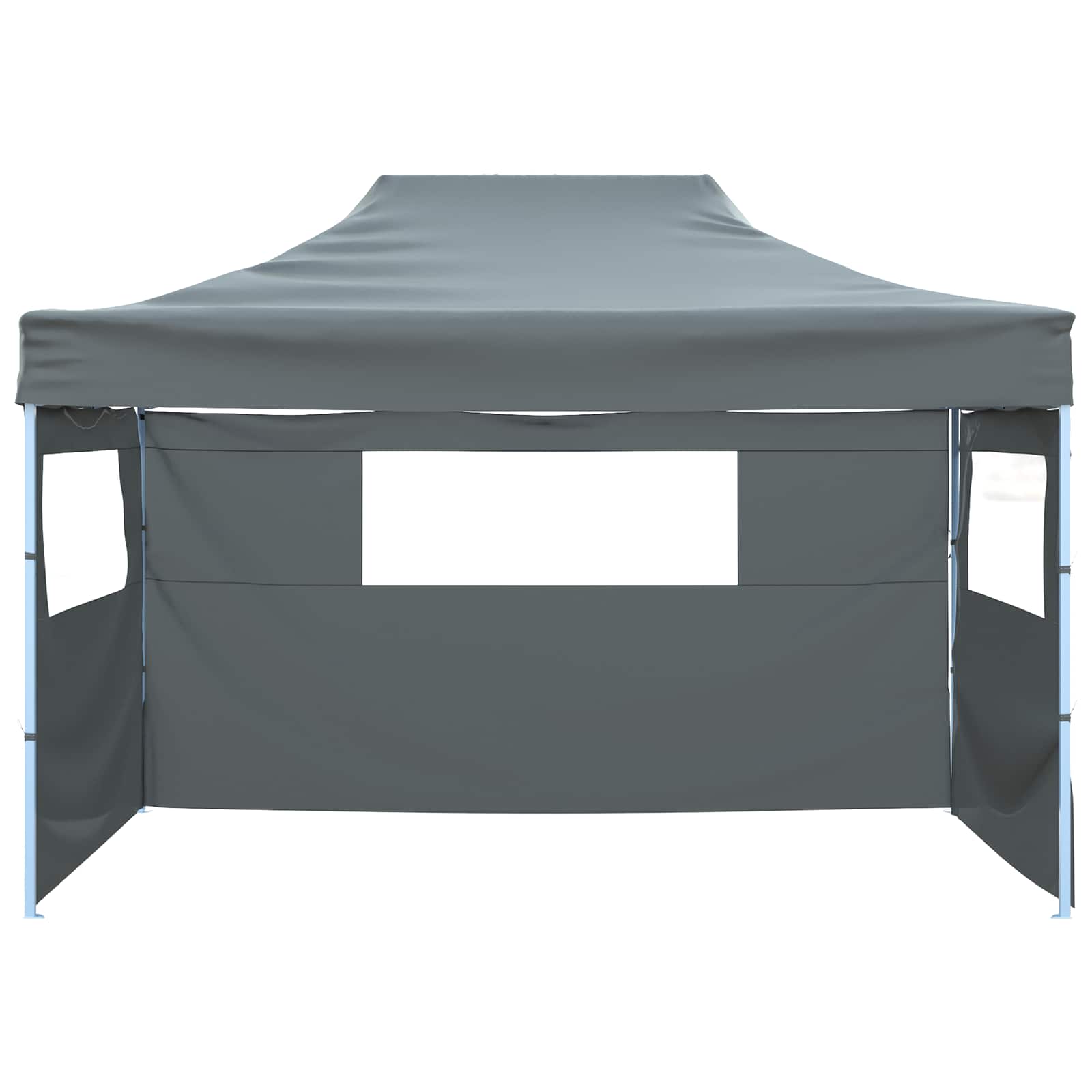Šator za zabave Antracit 280 x 410 x 315 cm Oxford tkanina