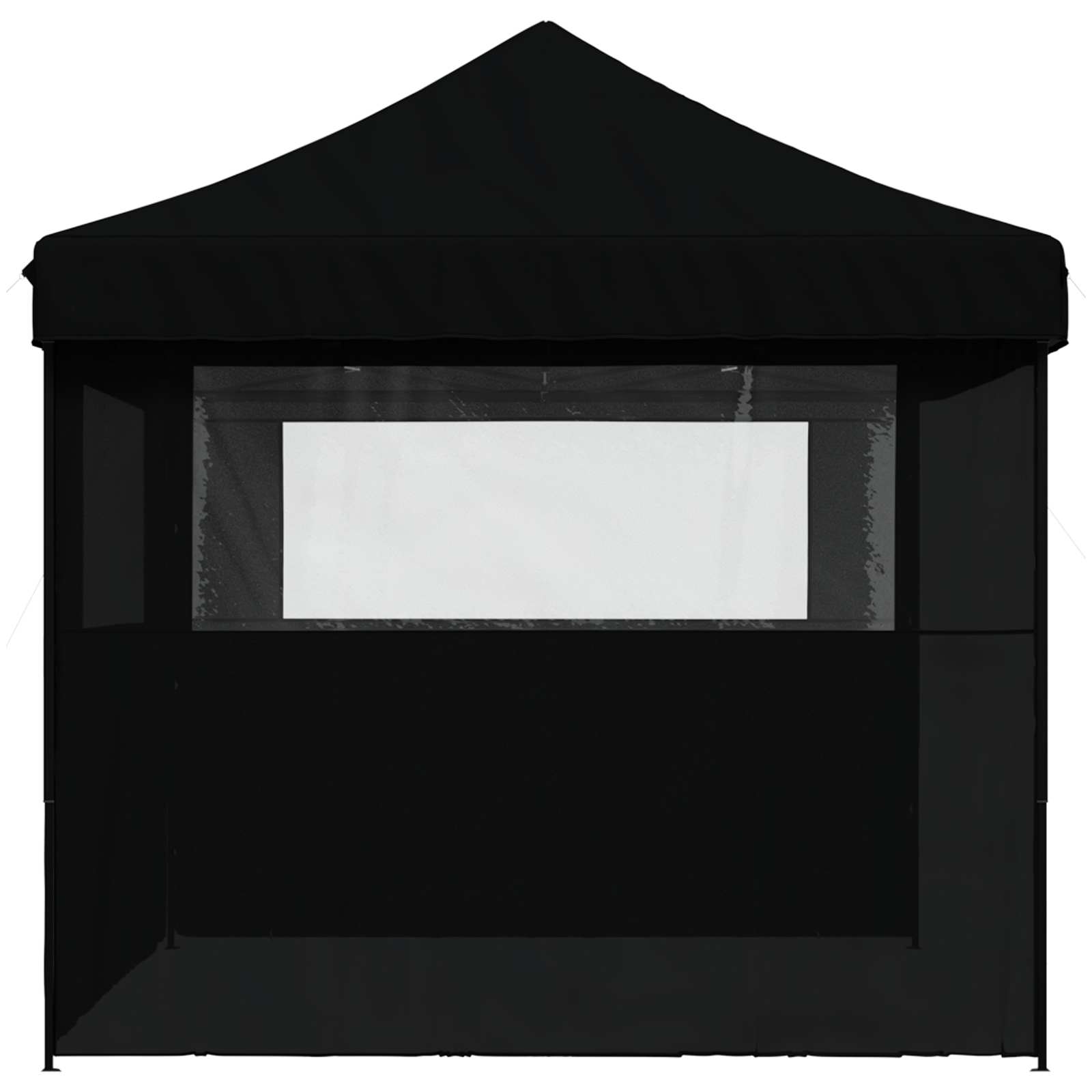 Šator za zabave Crna 279 x 410 x 315 cm Oxford tkanina