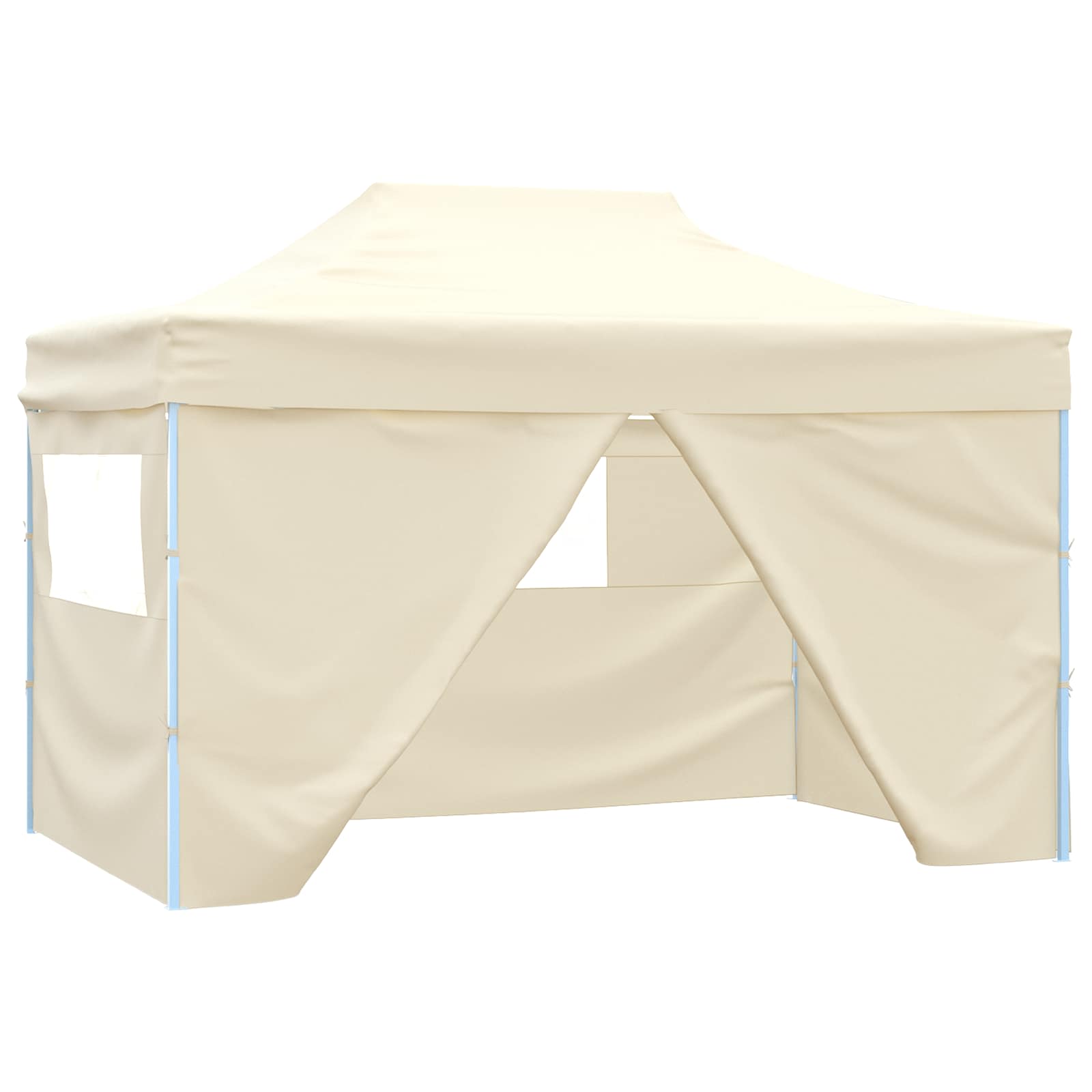 Šator za zabave Krema 280 x 410 x 315 cm Oxford tkanina