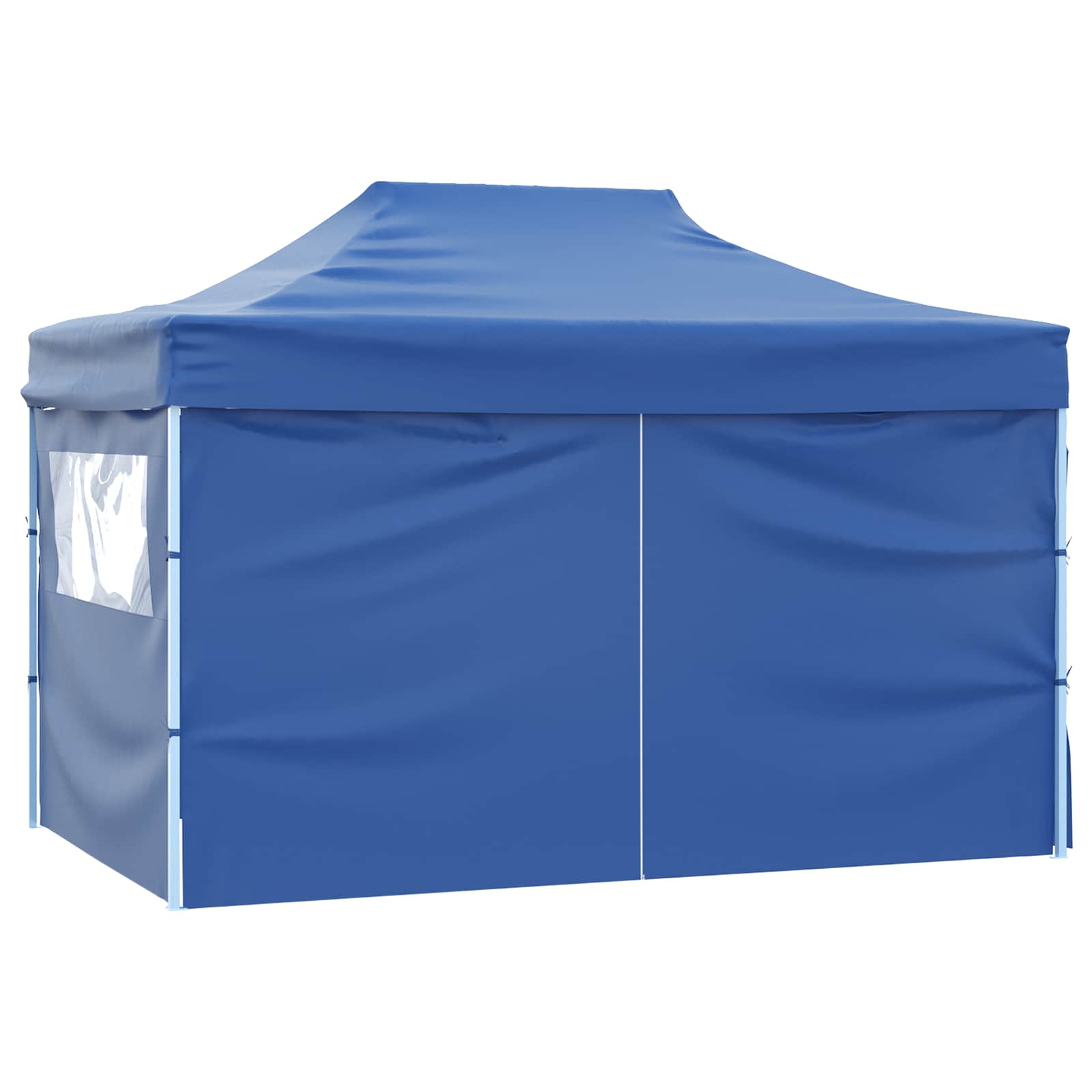 Šator za zabave Plava 280 x 410 x 315 cm Oxford tkanina