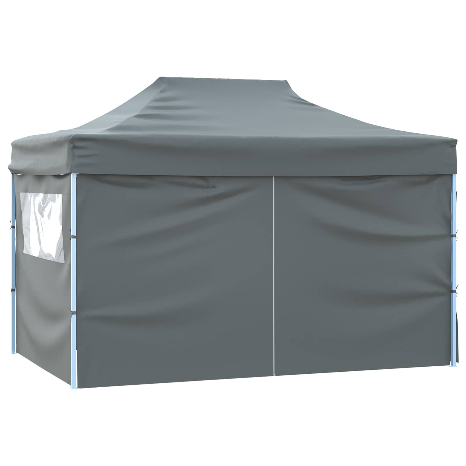 Šator za zabave Antracit 280 x 410 x 315 cm Oxford tkanina