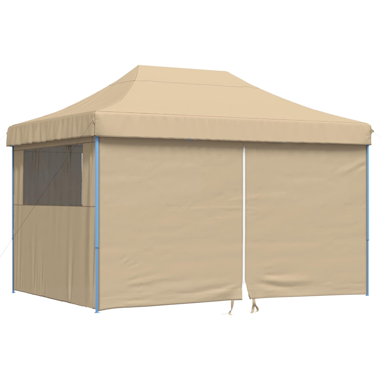 Šator za zabave Bež 279 x 410 x 315 cm Oxford tkanina
