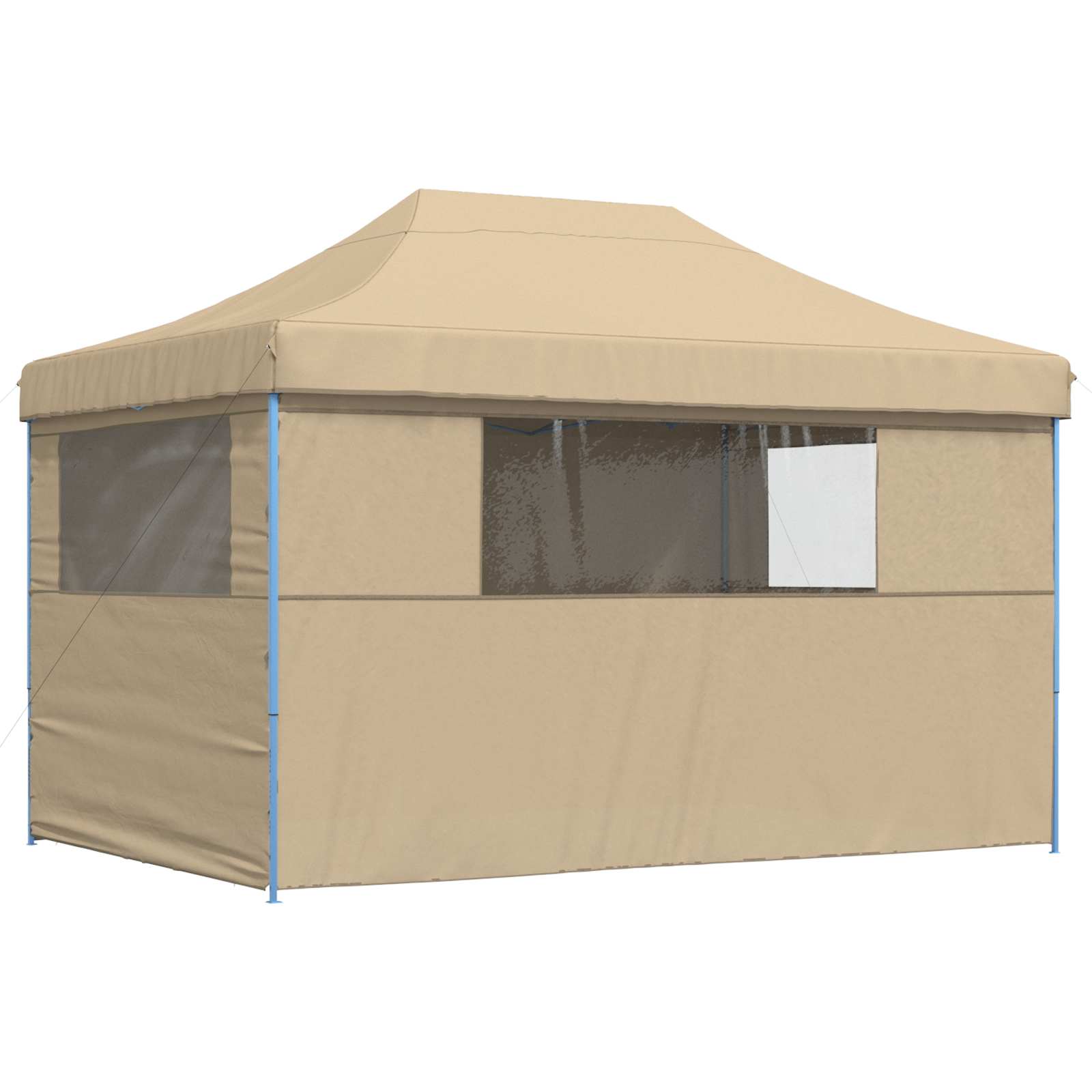 Šator za zabave Bež 279 x 410 x 315 cm Oxford tkanina