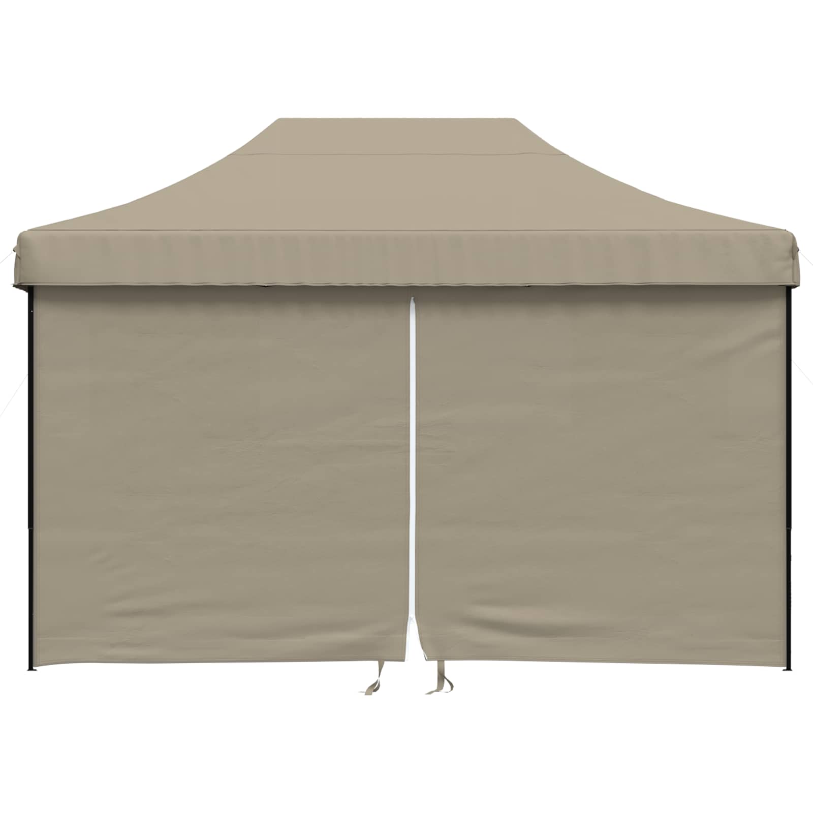 Šator za zabave Sivo-smeđa 279 x 410 x 315 cm Oxford tkanina