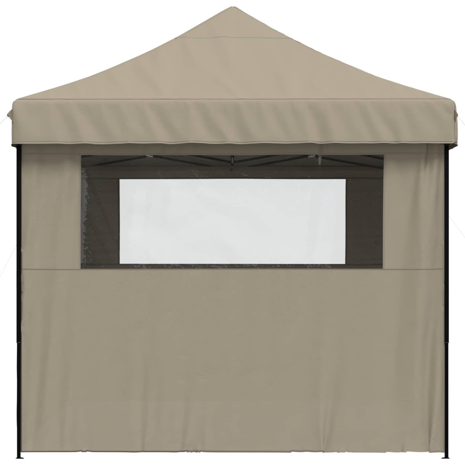 Šator za zabave Sivo-smeđa 279 x 410 x 315 cm Oxford tkanina