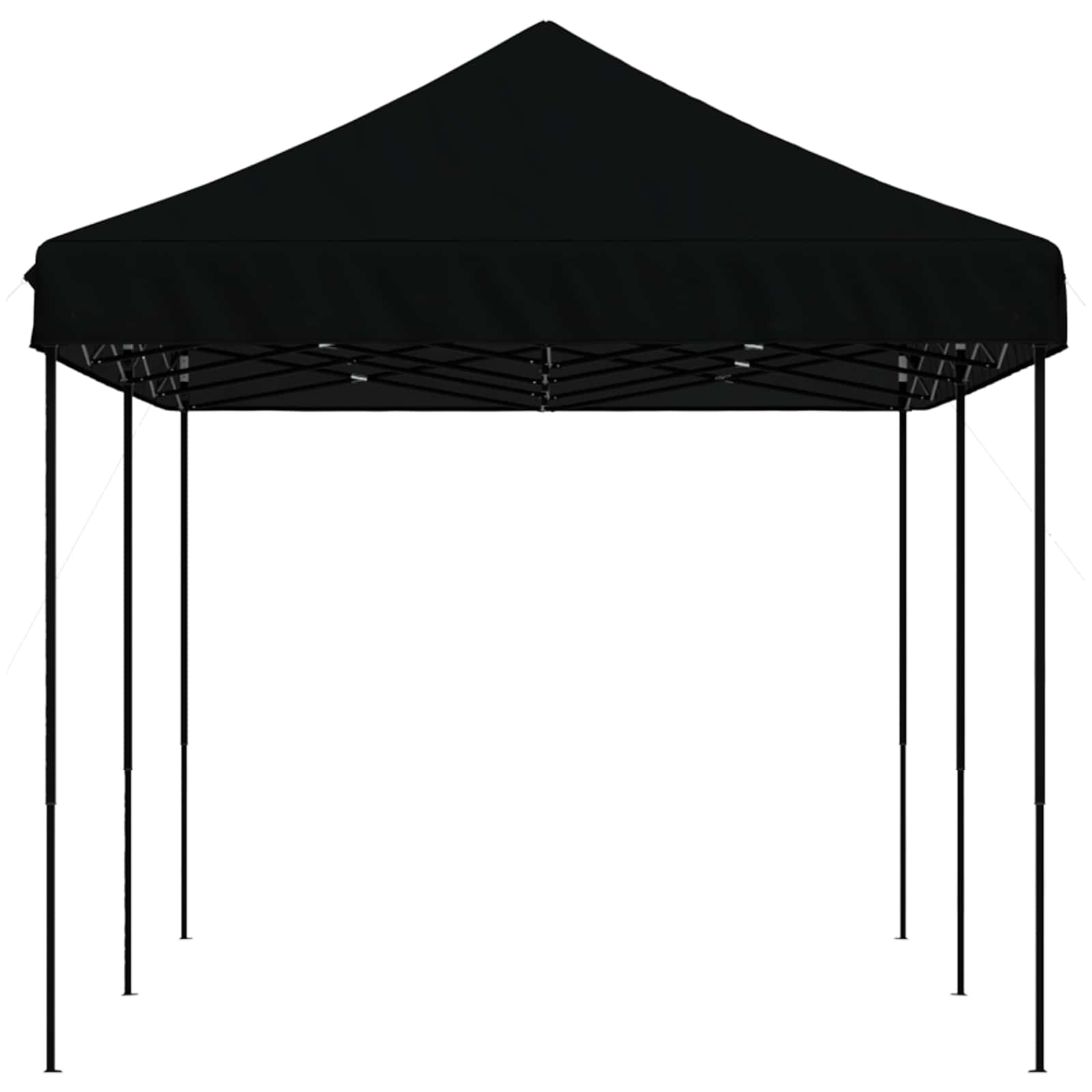 Šator za zabave Crna 292 x 580 x 315 cm Oxford tkanina