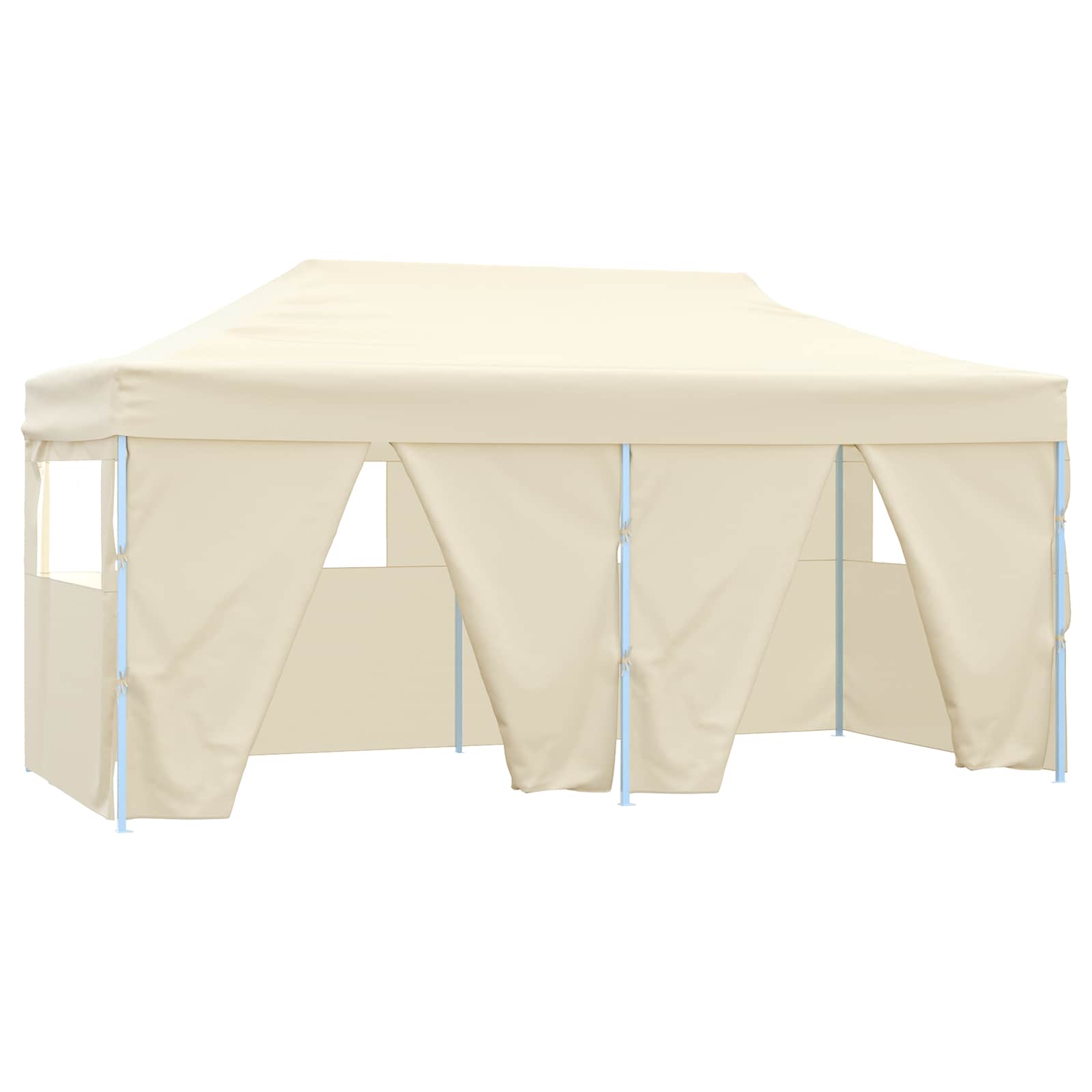 Šator za zabave 291 x 580 x 315 cm Krem Oxford tkanina