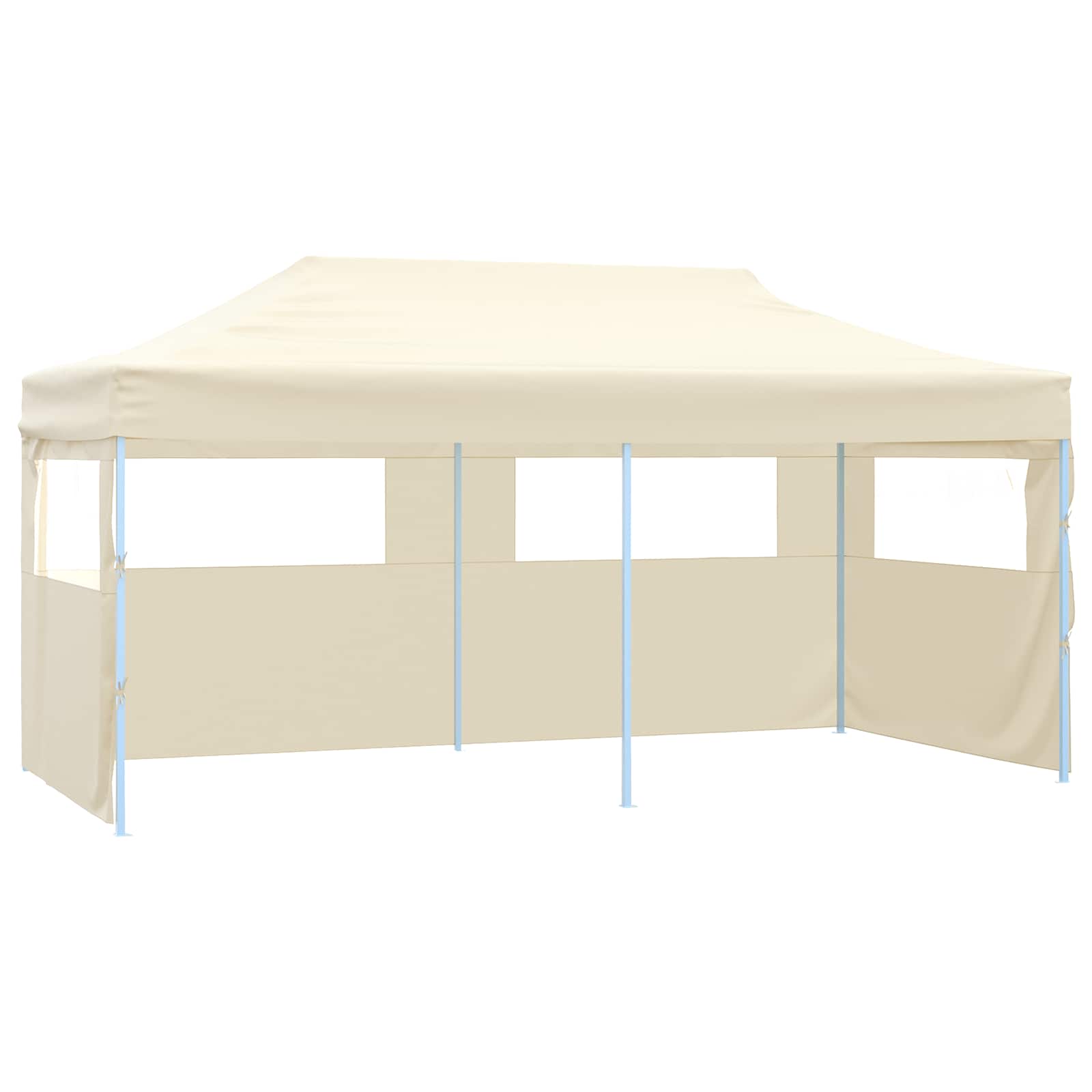 Šator za zabave 291 x 580 x 315 cm Krem Oxford tkanina