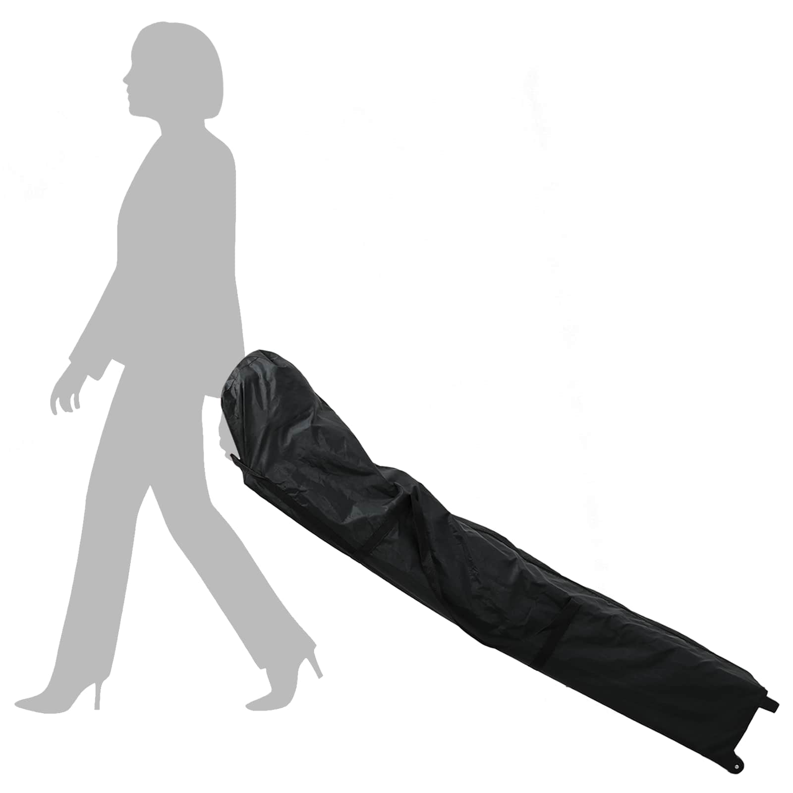 Šator za zabave 291 x 580 x 315 cm Krem Oxford tkanina