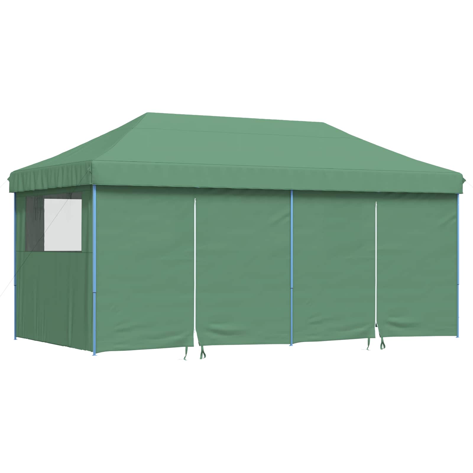 Šator za zabave Zelena 292 x 580 x 315 cm Oxford tkanina