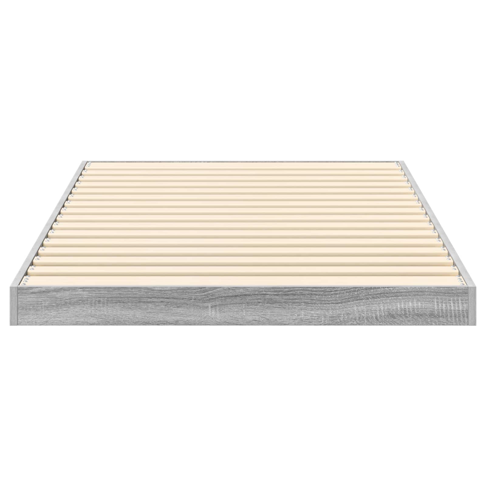 Krevet s daskama Siva Sonoma 90 x 190 cm Konstruirano drvo