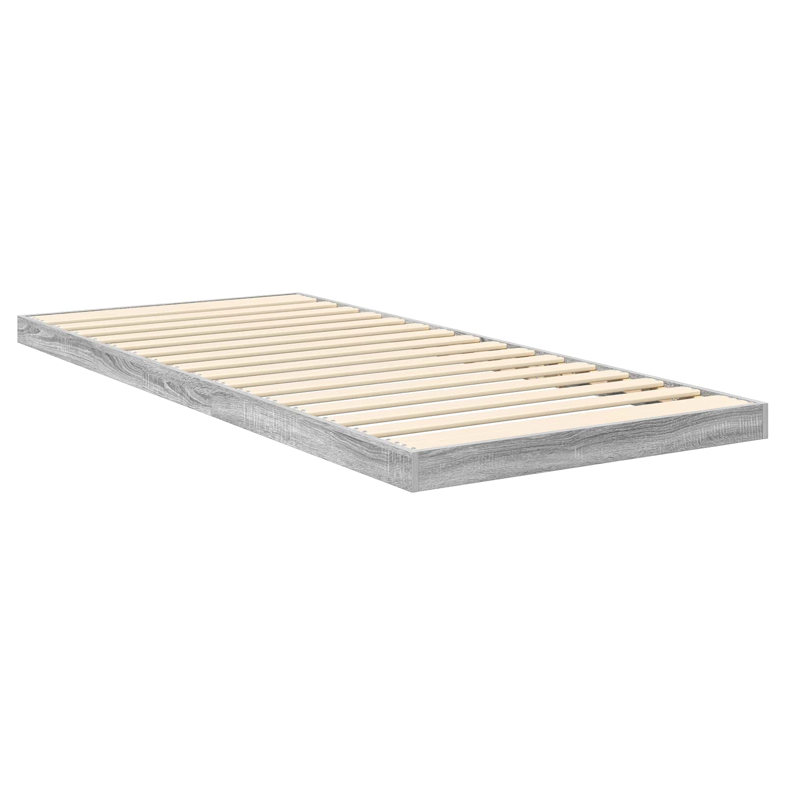 Krevet s daskama Siva Sonoma 90 x 200 cm Konstruirano drvo