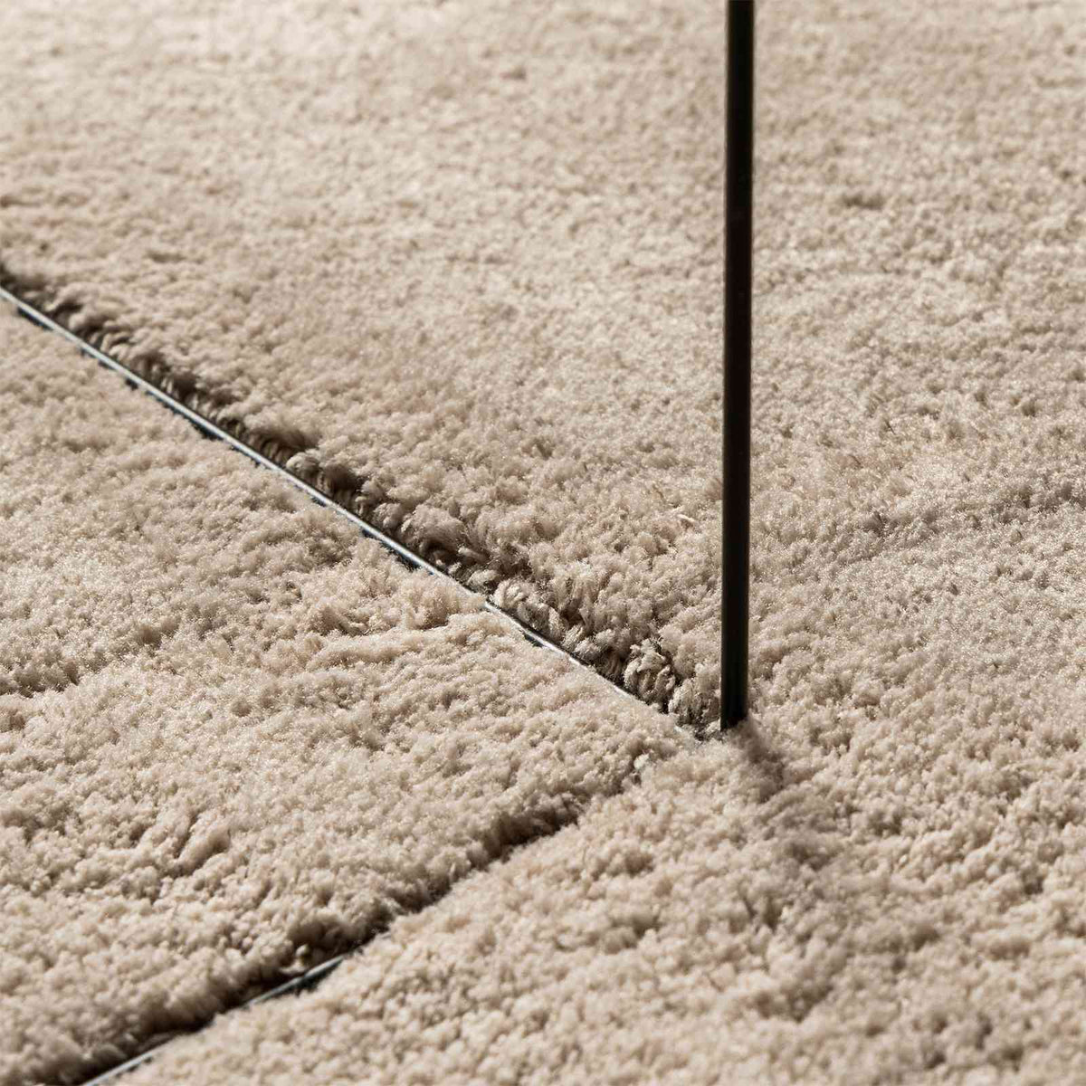Tepih HUARTE Pijesak 80 x 1000 cm 100% poliester Ravna