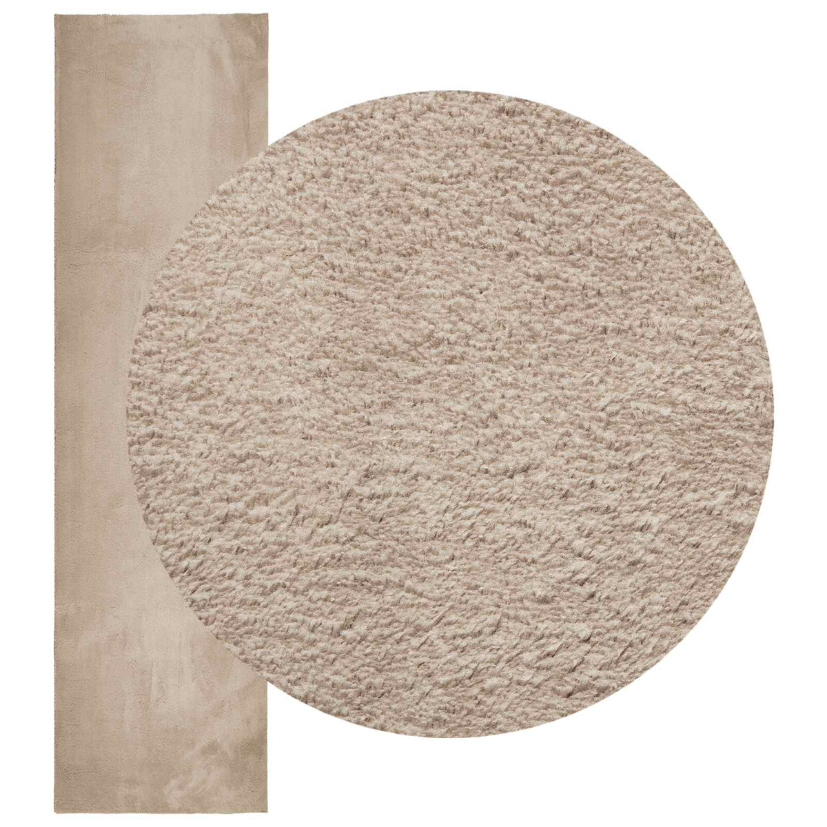 Tepih HUARTE Pijesak 80 x 1000 cm 100% poliester Ravna