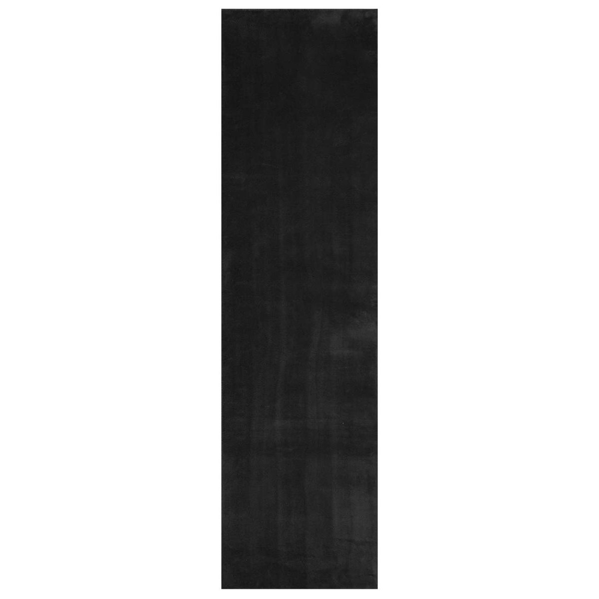 Tepih HUARTE Crna 80 x 1000 cm 100% poliester Ravna