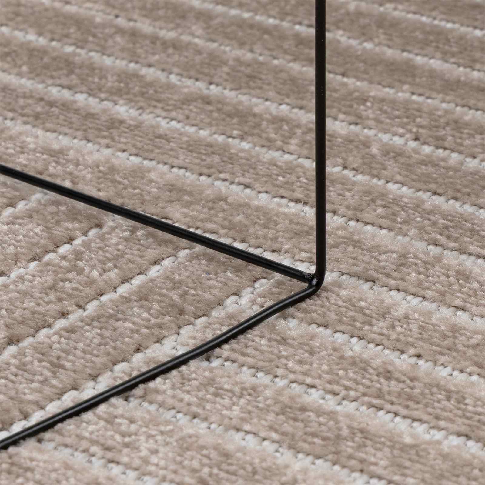 Tepisi za područja Kružni PALMERAS Bež Ø 120 CM Poliester