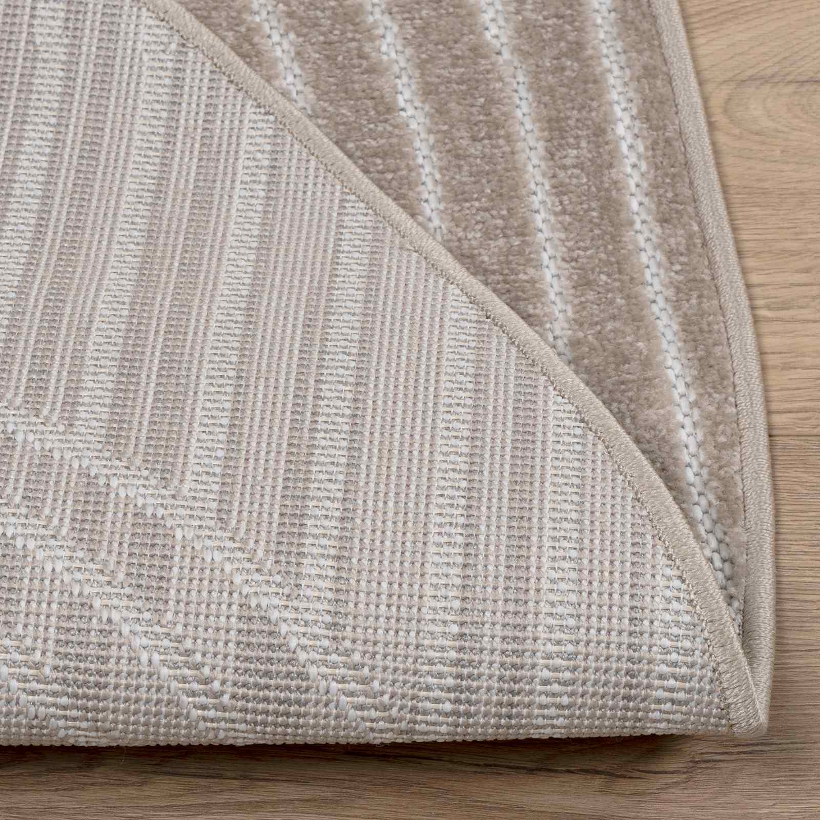 Tepisi za područja Kružni PALMERAS Bež Ø 200 CM Poliester