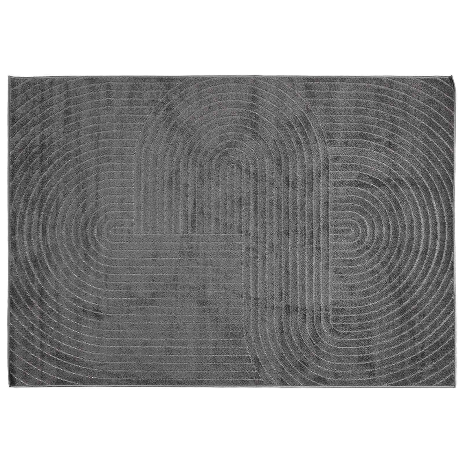 Tepisi za područja PALMERAS Antracit 230 x 160 cm Poliester
