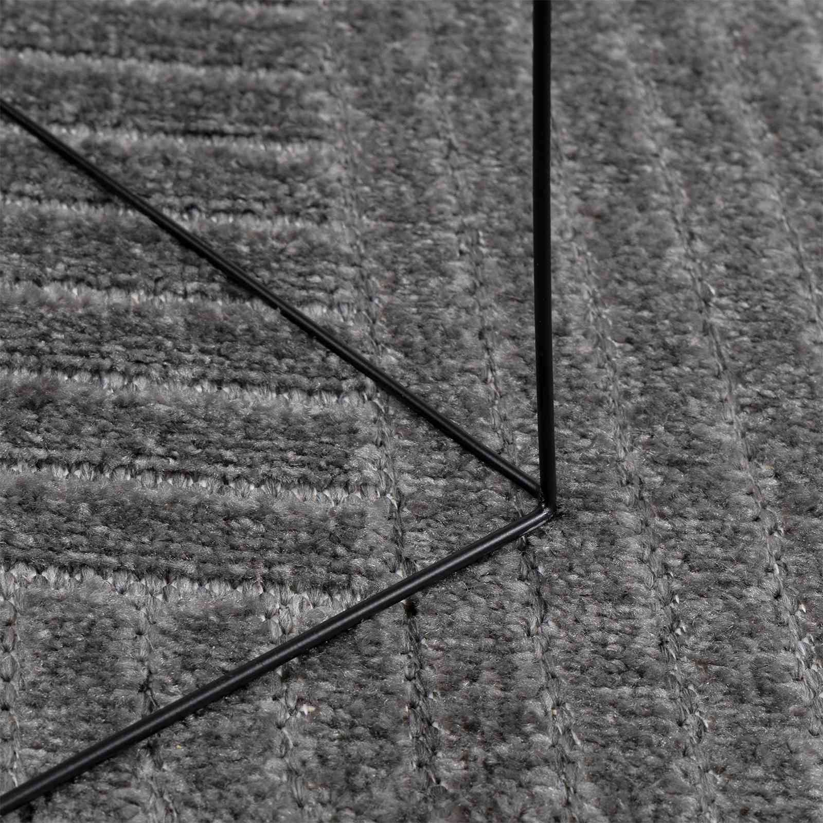 Tepisi za područja PALMERAS Antracit 200 x 200 cm Poliester