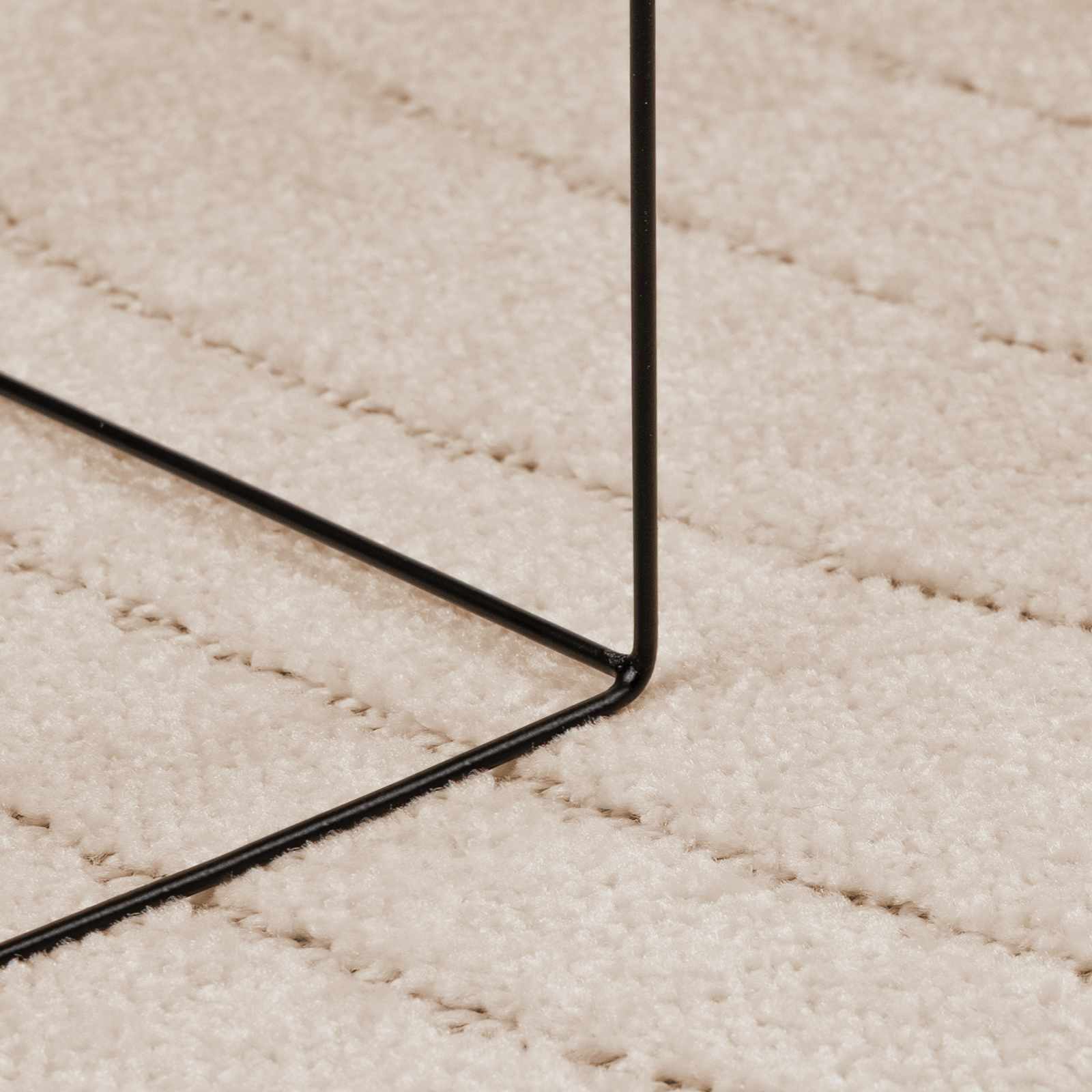 Tepisi za područja Kružni PALMERAS Bež Ø 160 CM Poliester