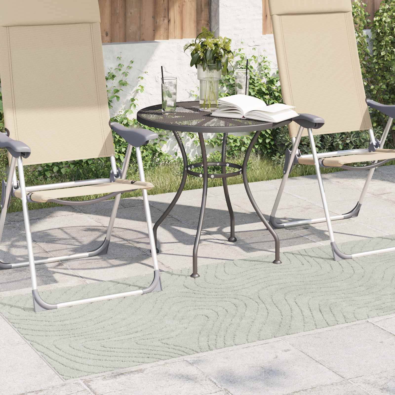 Tepisi za područja PALMERAS Zelena 80 x 200 cm Poliester