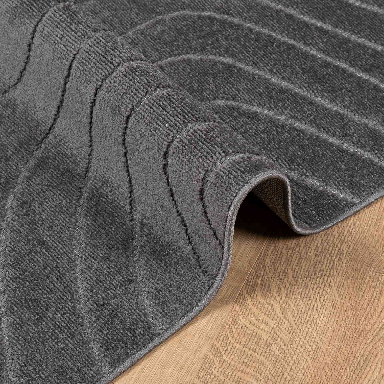 Tepisi za područja PALMERAS Antracit 200 x 80 cm Poliester