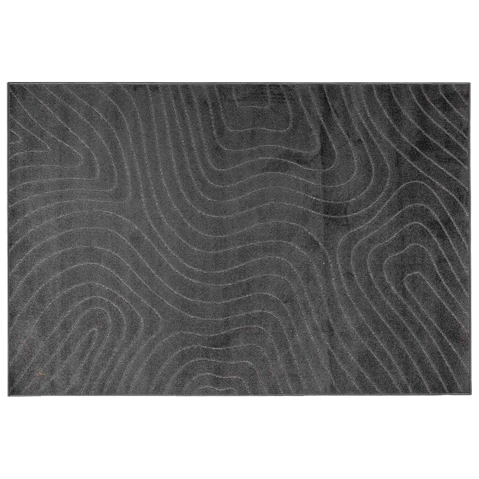 Tepisi za područja PALMERAS Antracit 230 x 160 cm Poliester
