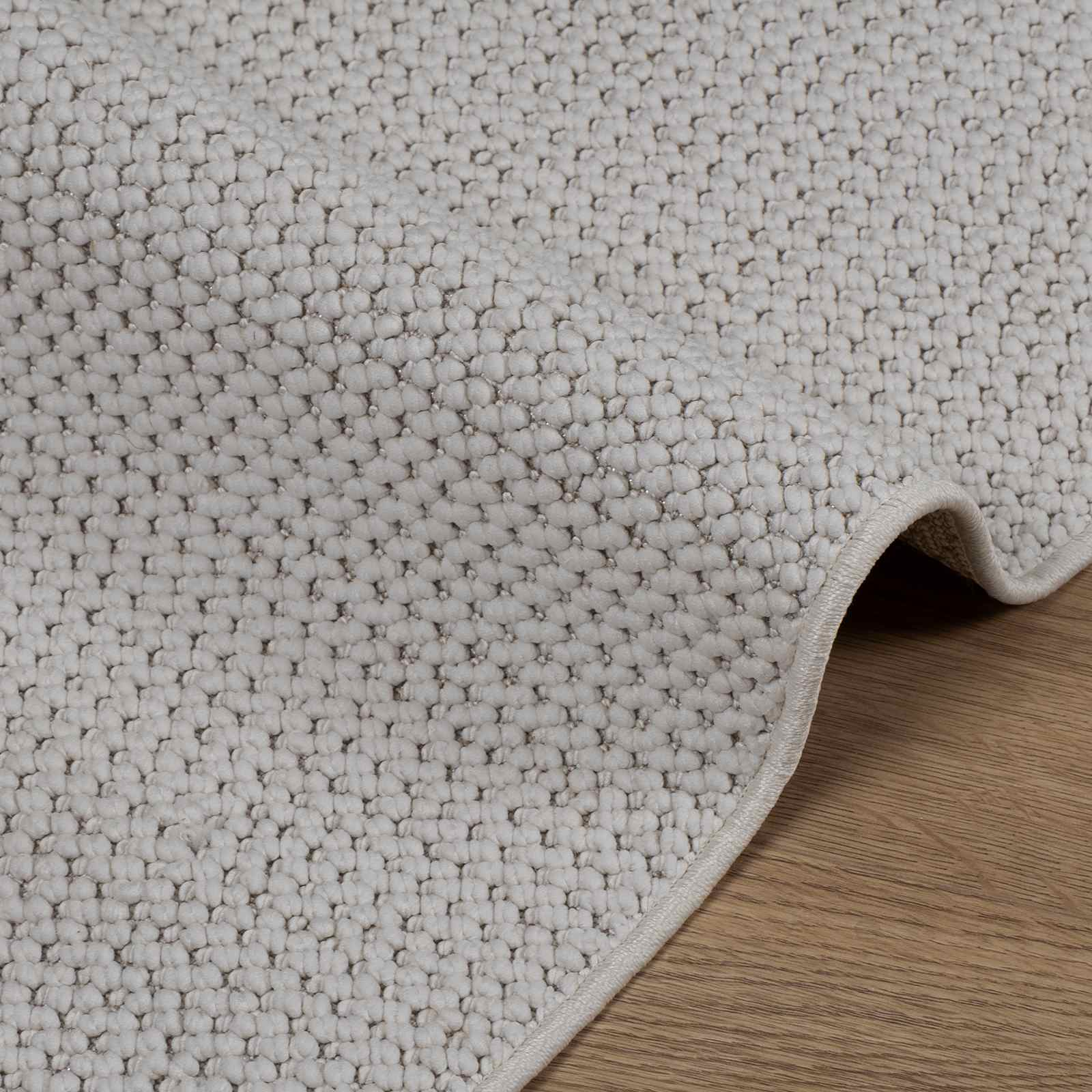 Tepisi za područja Četvrtasti LUGO Krema 200 x 200 cm Poliester