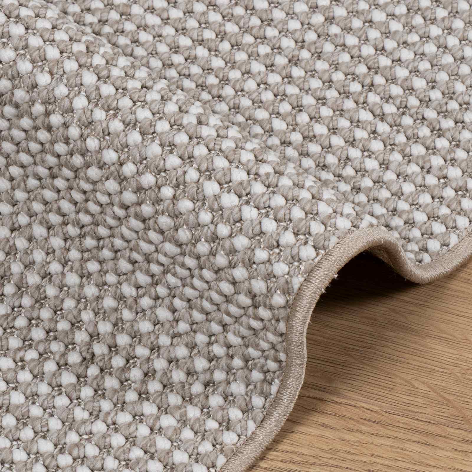 Tepisi za područja LUGO Krem i Taupe 120 x 170 cm Poliester