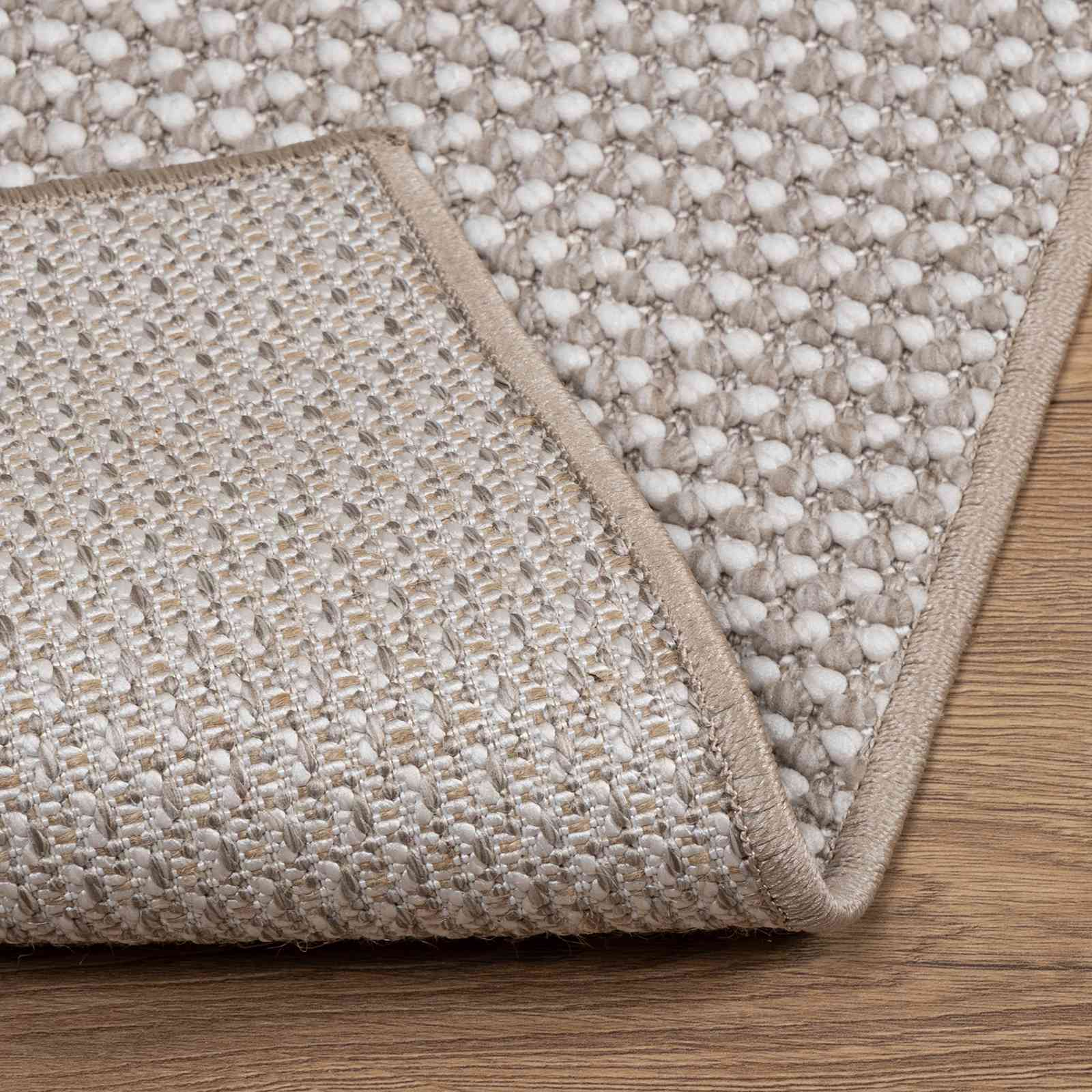 Tepisi za područja LUGO Krem i Taupe 280 x 200 cm Poliester