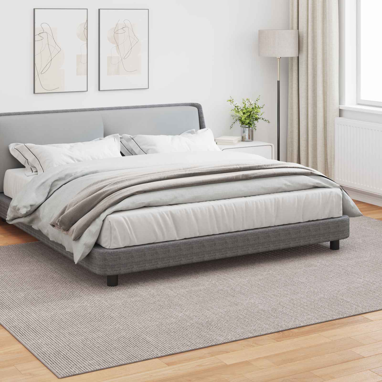 Tepisi za područja LUGO Krem i Taupe 340 x 240 cm Poliester