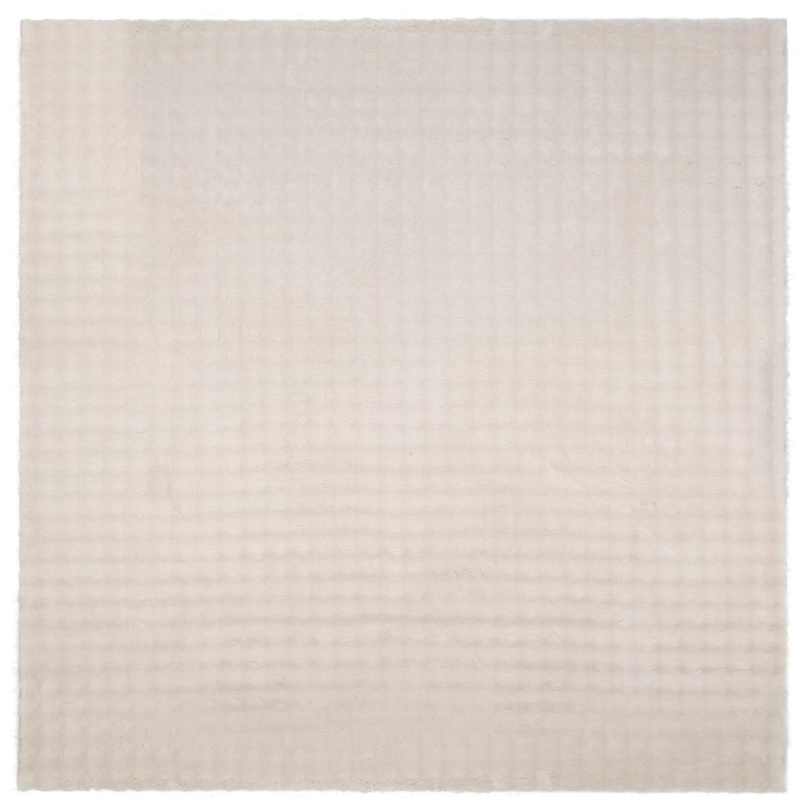 Tepisi za područja Četvrtasti SIROLO Bež 200 x 200 cm Poliester