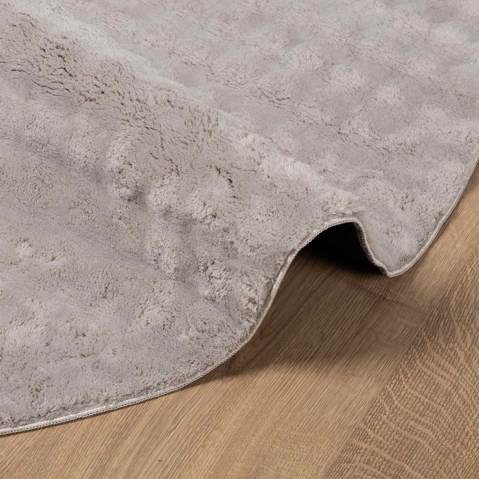 Tepisi za područja Kružni SIROLO Pijesak Ø 120 CM Poliester