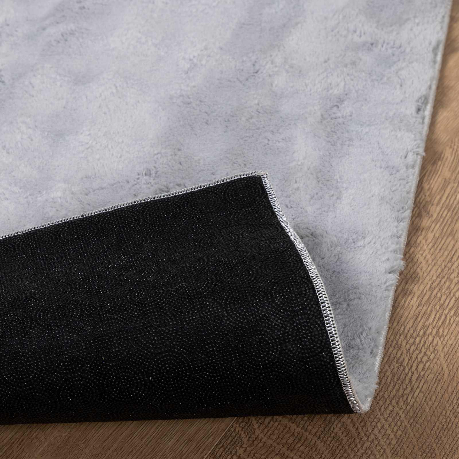 Tepisi za područja Pravokutni SIROLO Sivi 200 x 80 cm Poliester