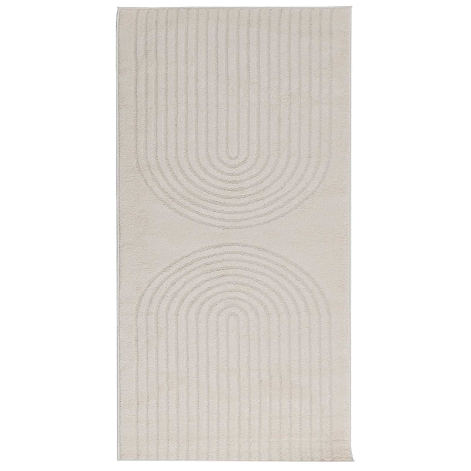 Tepisi za područja Pravokutni GALATI Krema 200 x 80 cm