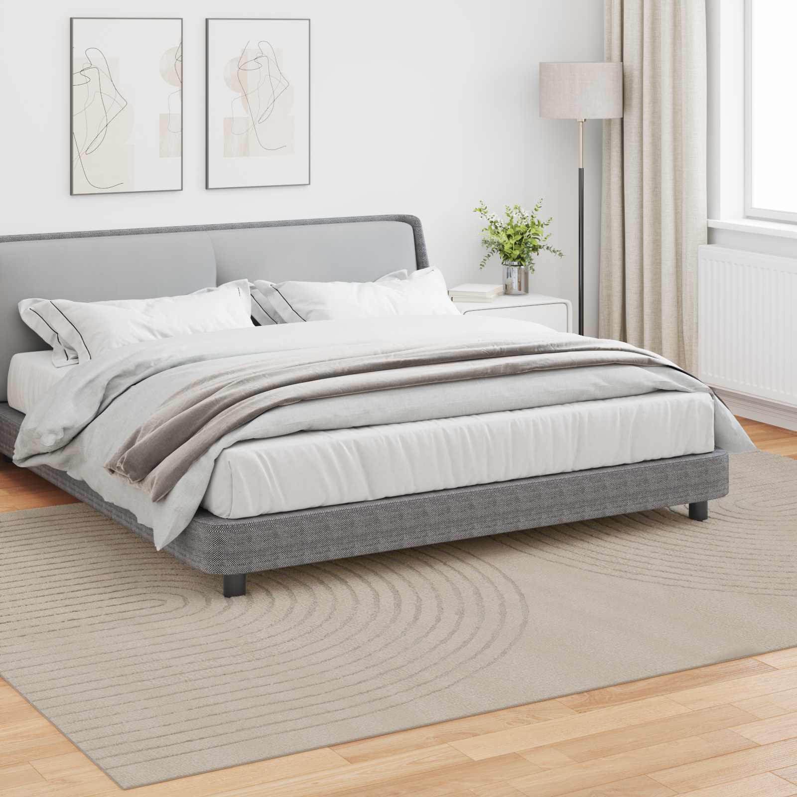 Tepisi za područja Pravokutni GALATI Bež 280 x 200 cm Poliester