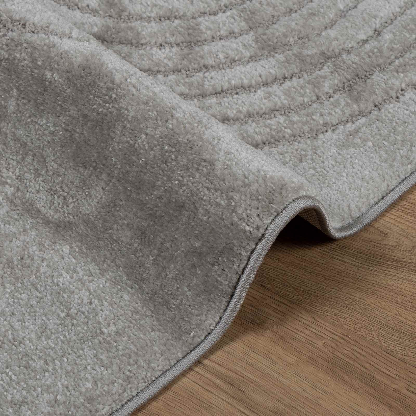 Tepisi za područja Pravokutni GALATI Sivi 150 x 80 cm Poliester