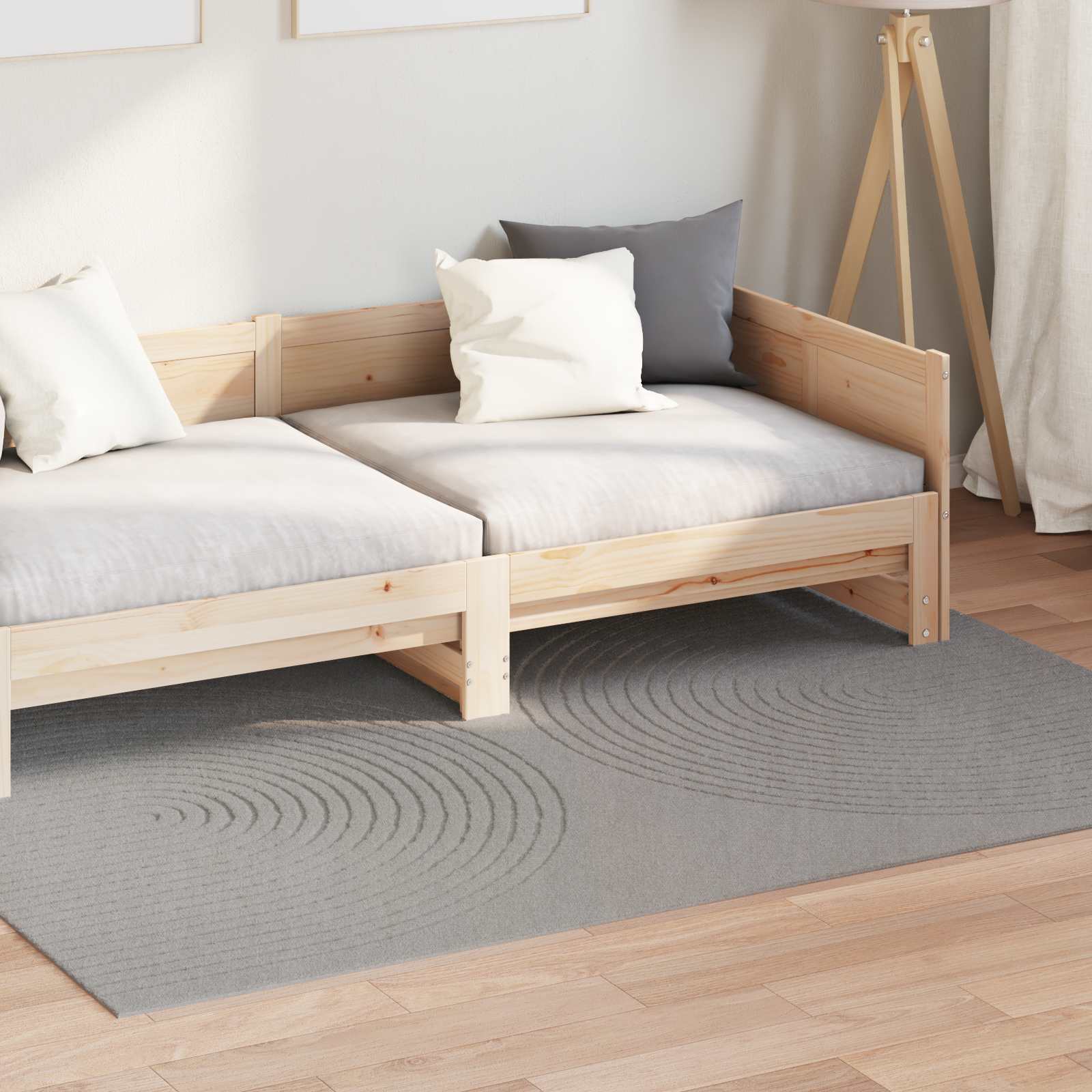 Tepisi za područja Pravokutni GALATI Sivi 200 x 140 cm