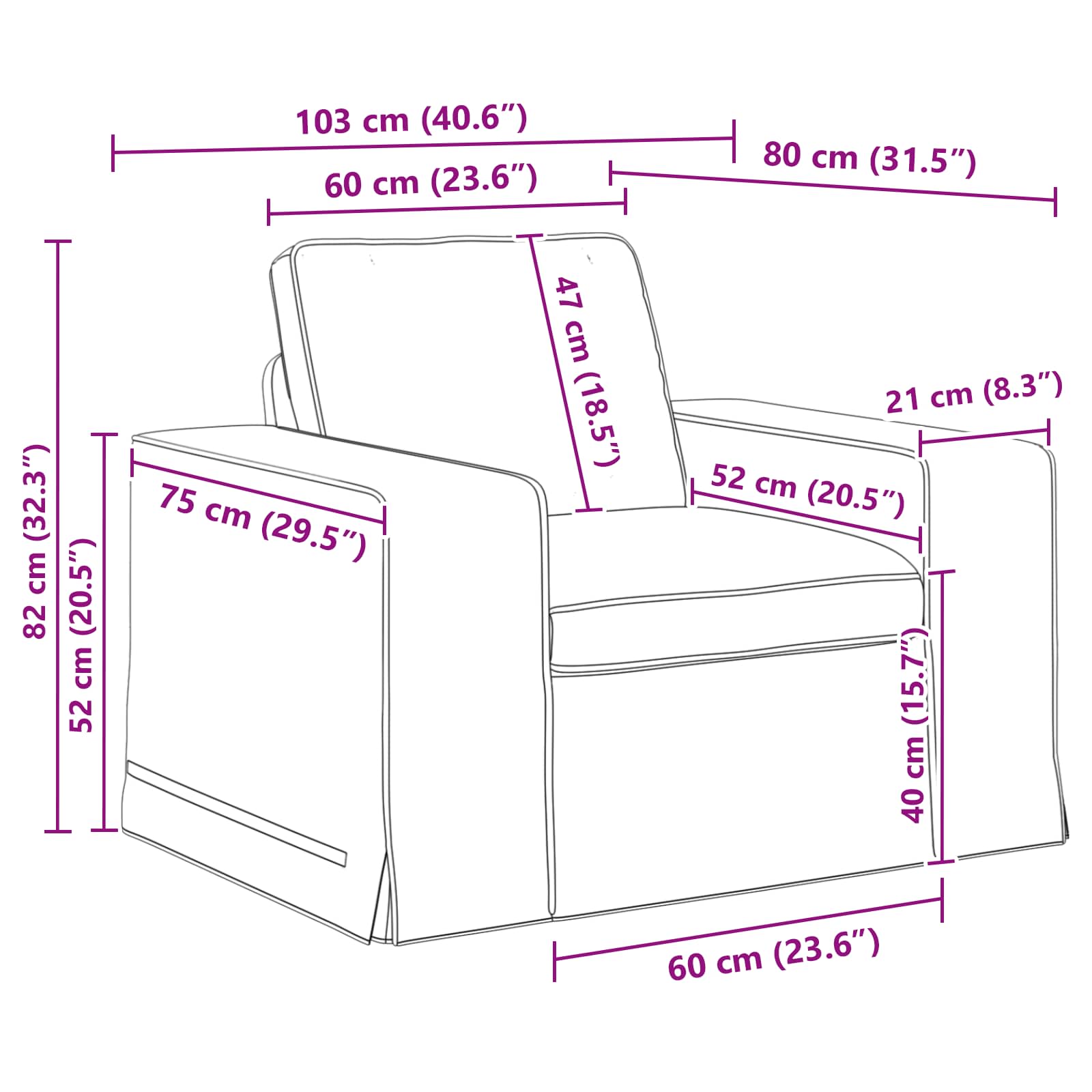 Set sofe 2 pcs Svijetlo siva 182 x 80 x 82 cm tkanina