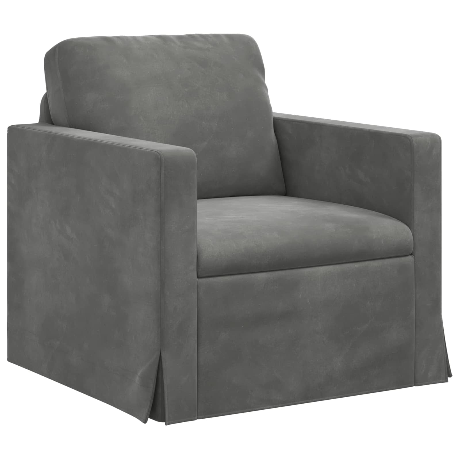 Set sofe 2 pcs Tamno siva 158 x 78 x 80 cm Baršun