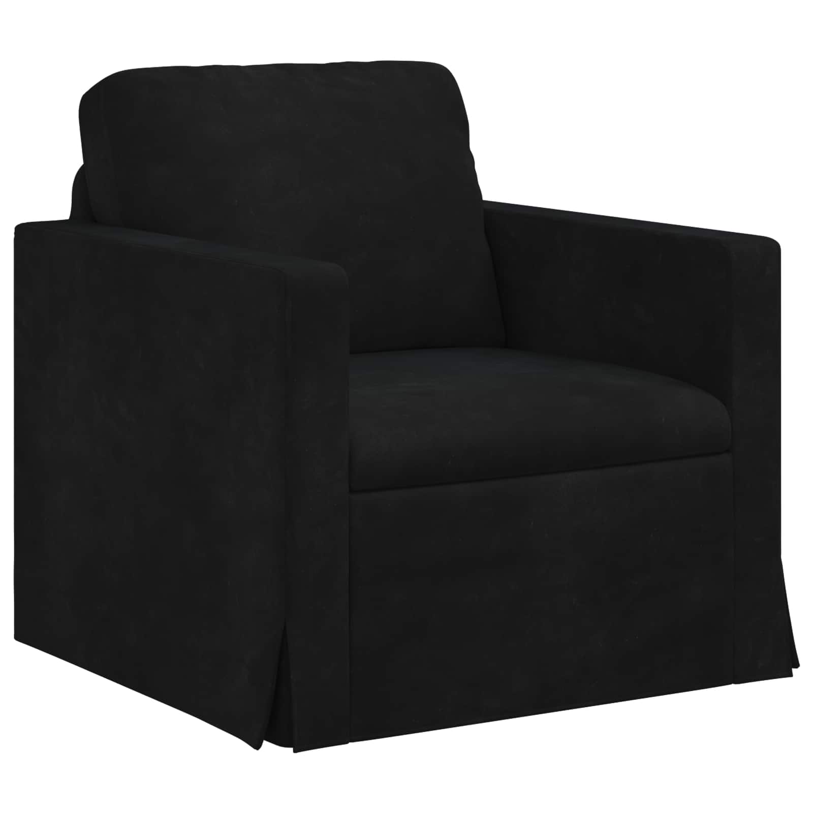 Set sofe 2 pcs Crna 158 x 78 x 80 cm Baršun
