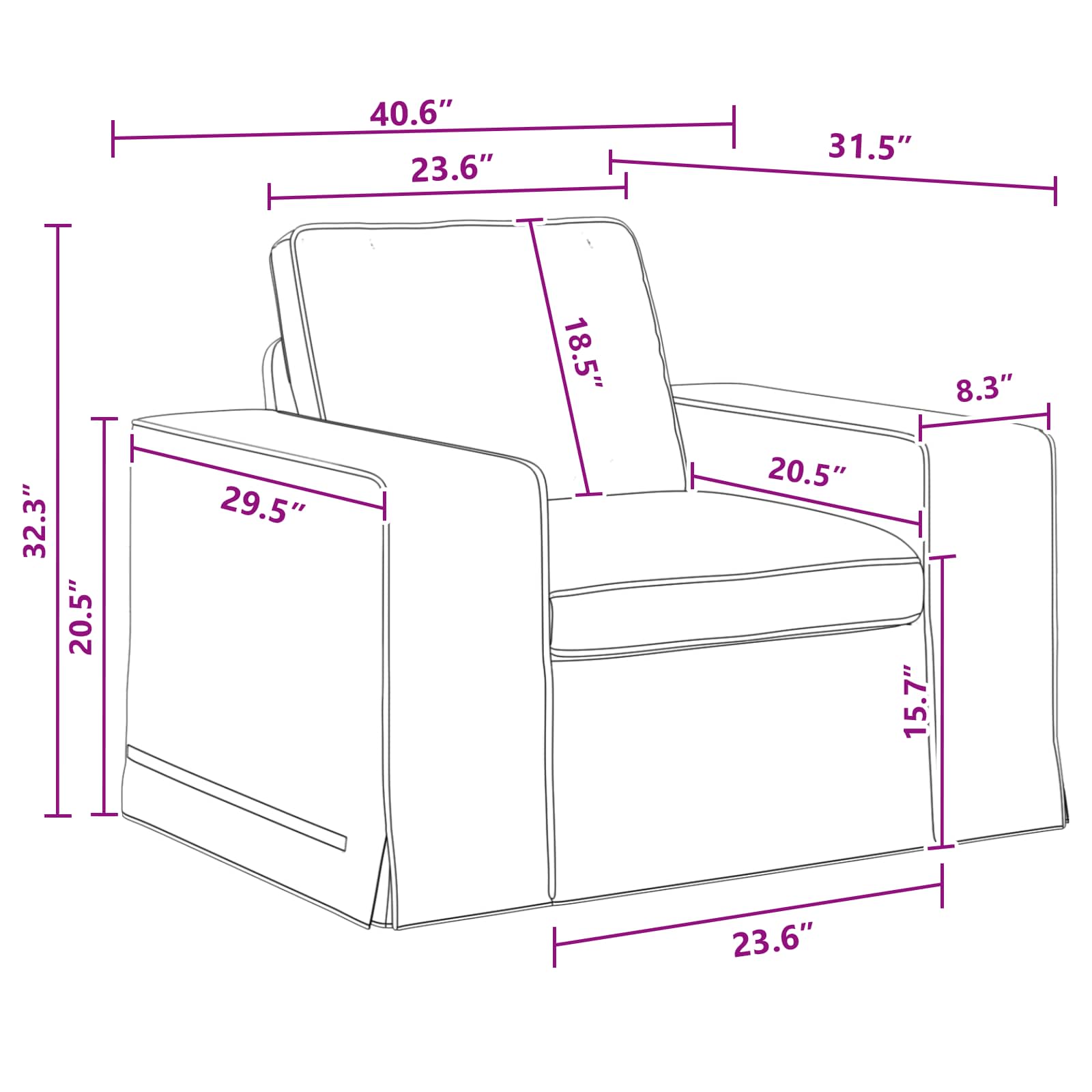 Set sofe 2 pcs Tamno siva 222 x 80 x 82 cm tkanina