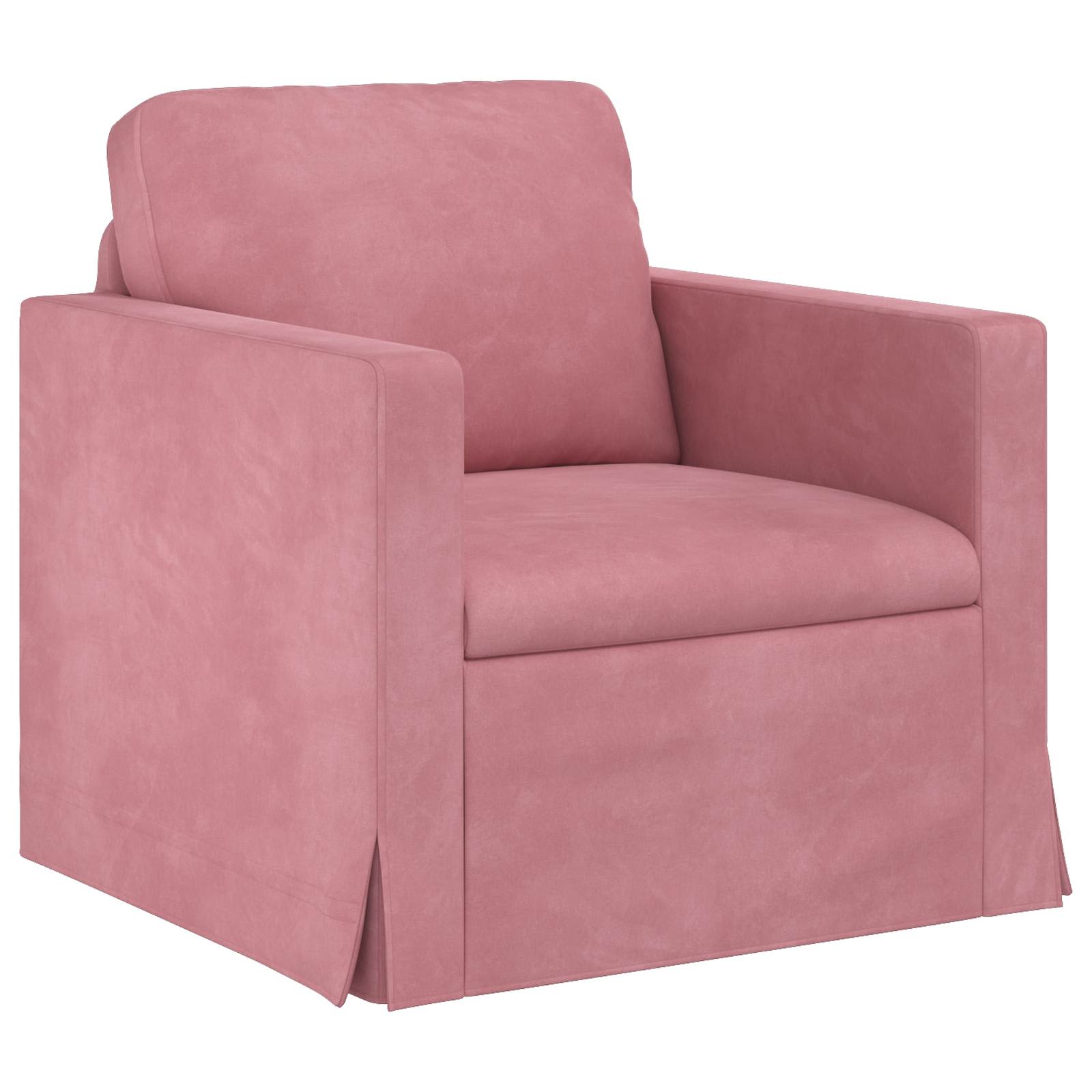 Set sofe 2 pcs Ružičasta 198 x 78 x 80 cm Baršun