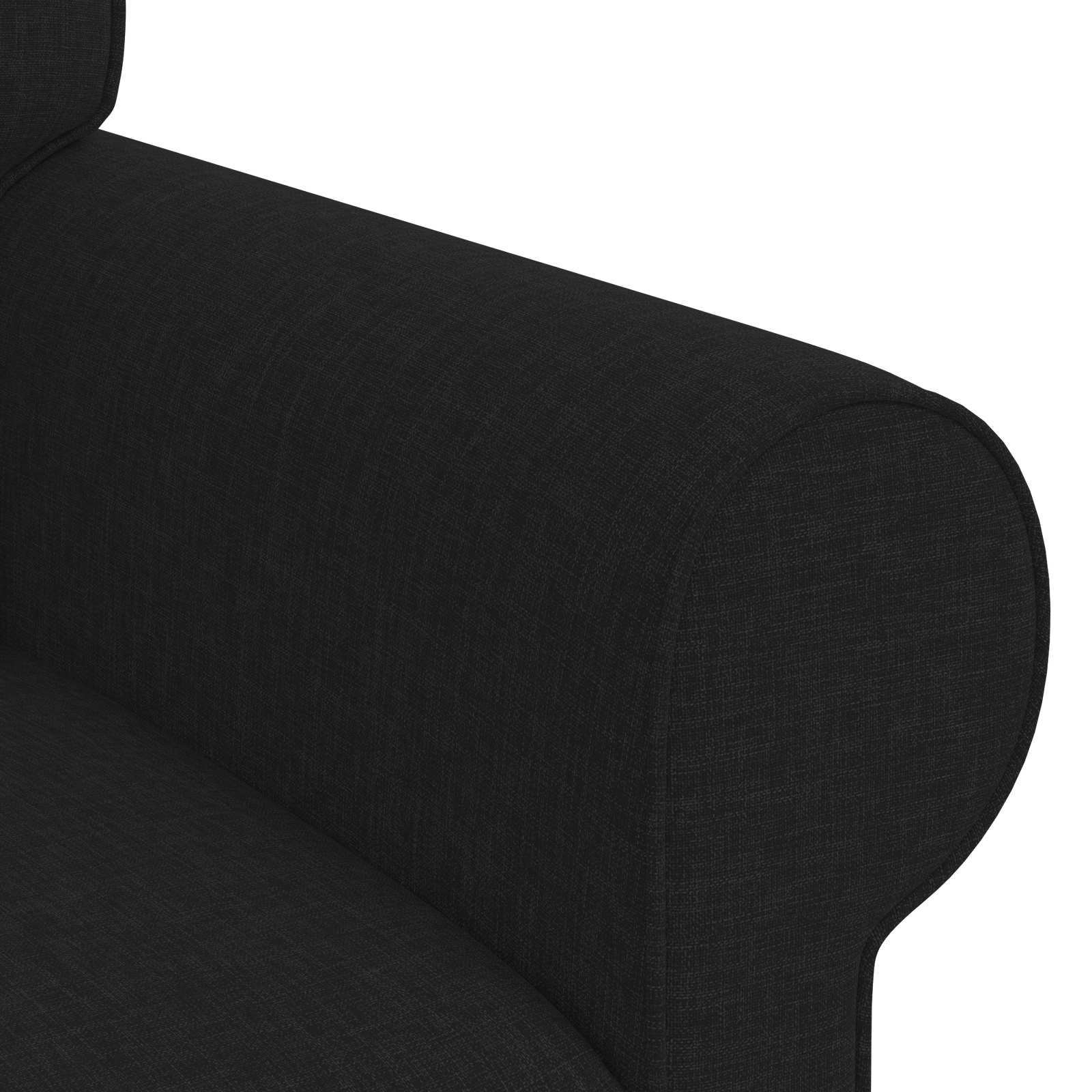 Sofa Crna 155 x 82 x 80 cm tkanina