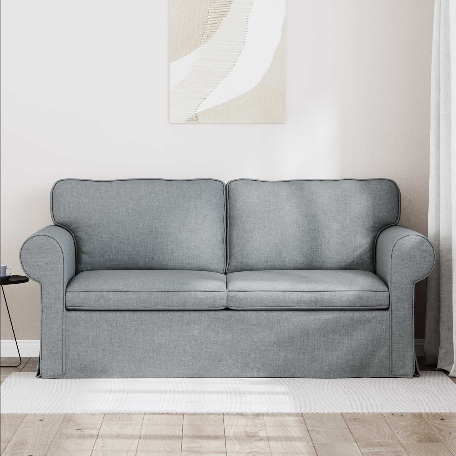 Sofa Svijetlo siva 175 x 82 x 80 cm tkanina