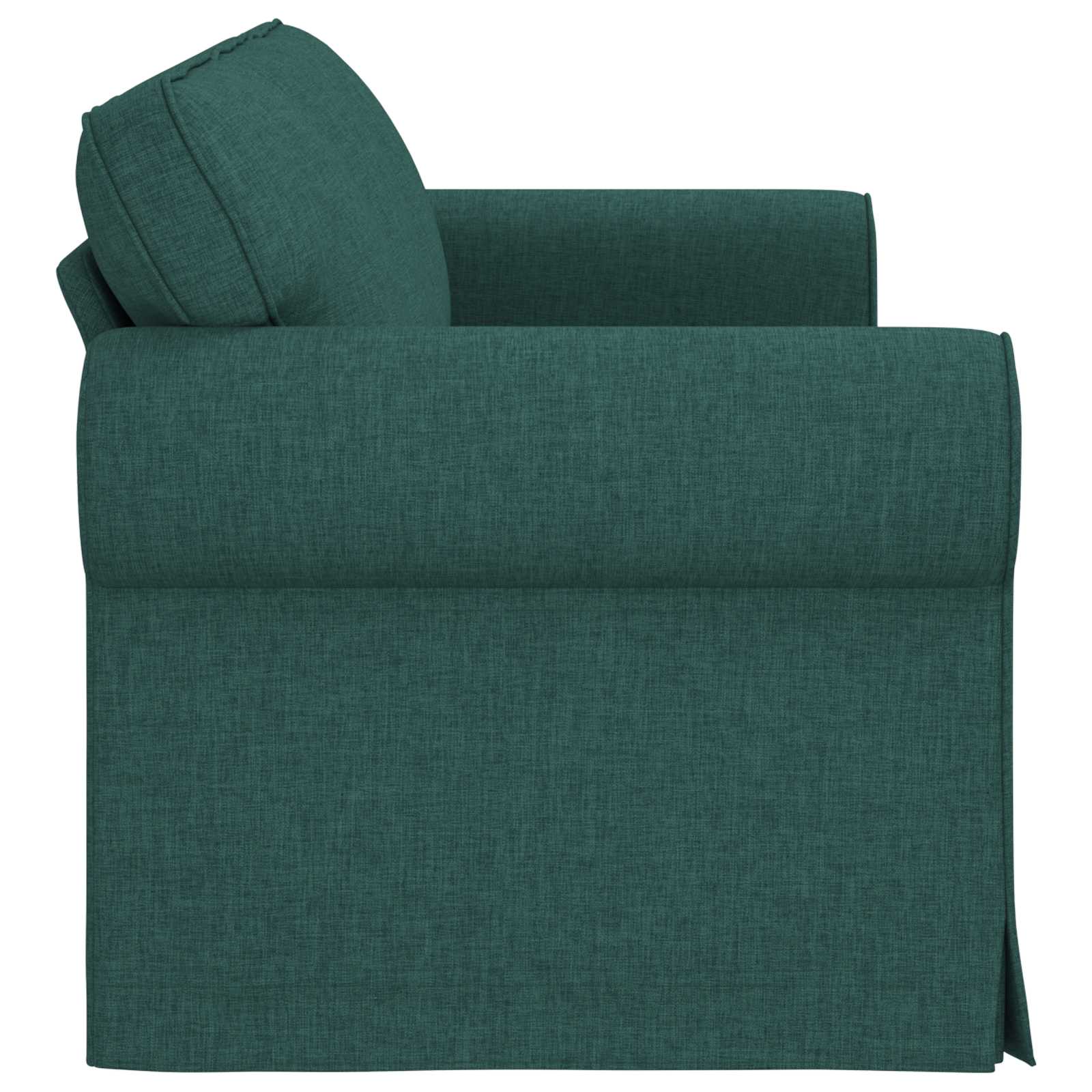 Sofa Tamnozelena 215 x 82 x 80 cm tkanina