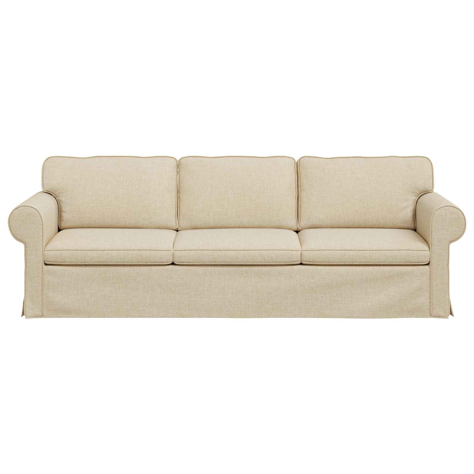 Sofa Krema 245 x 82 x 80 cm tkanina