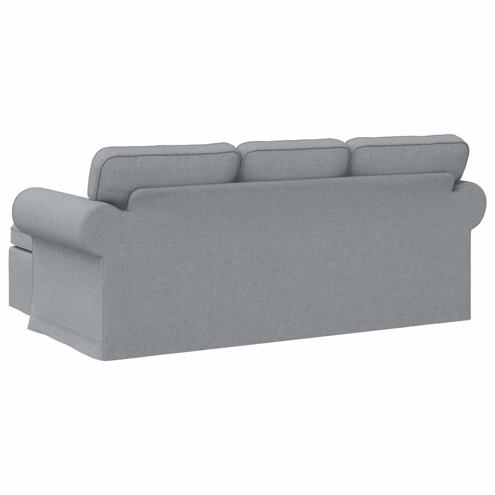 Sofa Svijetlo siva 195 x 138 x 80 cm tkanina