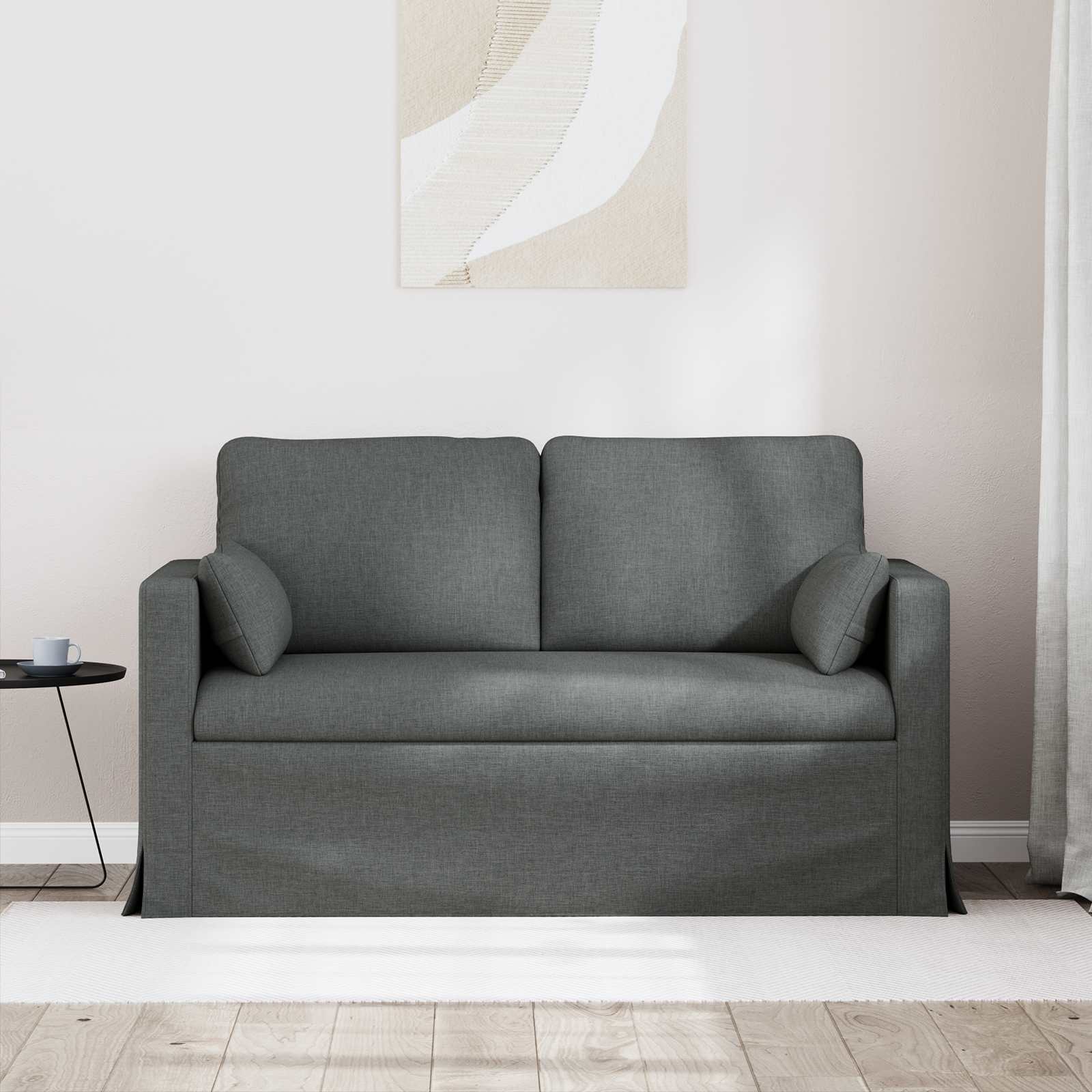 Sofa Tamno siva 139 x 78 x 80 cm tkanina