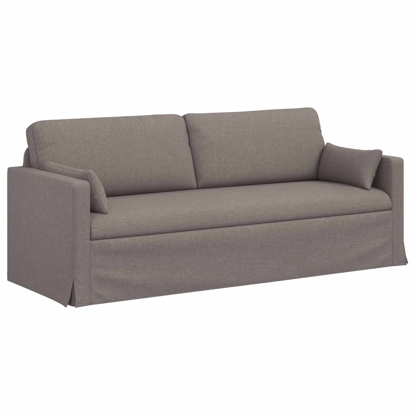 Sofa Sivo-smeđa 198 x 78 x 80 cm tkanina